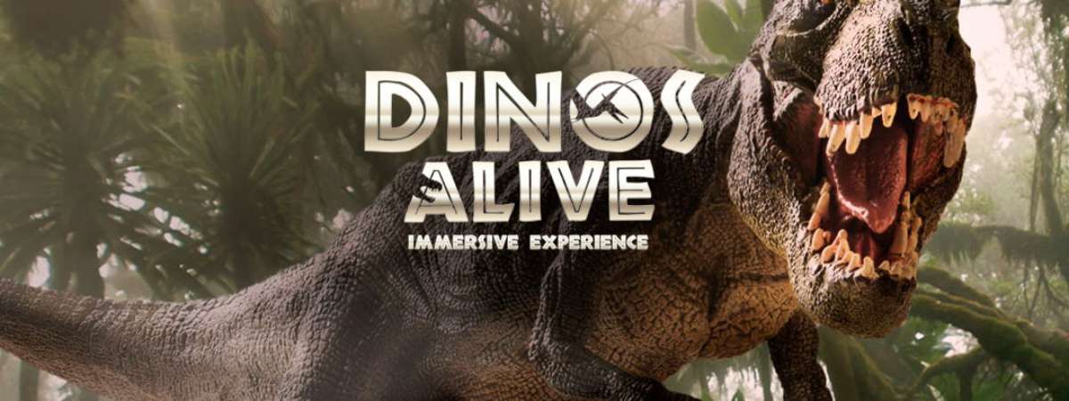Dinos Alive is a dinosaur exhibition featuring life-size animated replicas in an immersive Jurassic venue. Walk alongside the massive creatures that roamed our world millions of years ago!