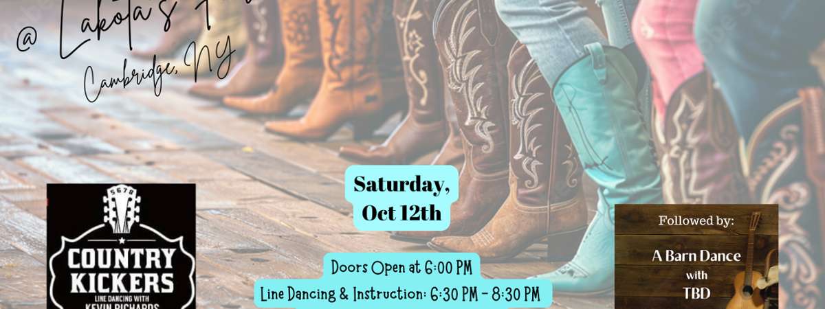 Oct 12 2024 Country Barn Dance with Line Dancing - Saturday, Oct 12 ...