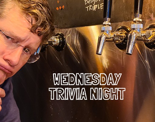 Trivia night Saratoga Springs at Artisanal Brew Works restaurant on Wednesday