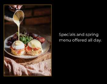 Mother's Day Specials & A Full Spring Menu