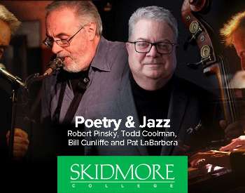 Poetry & Jazz: Robert Pinsky, Todd Coolman, Bill Cunliffe and Pat LaBarbera