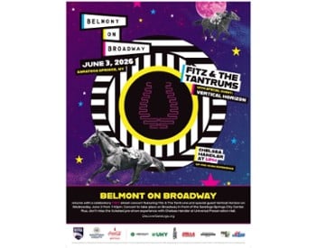 Belmont on broadway poster