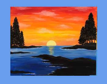 Lake Sunset Paint & Sip Event