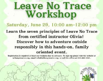 Leave No Trace Workshop