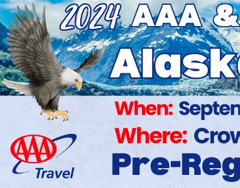 AAA Travel event banner focusing on Alaska cruisetours with Princess Cruises