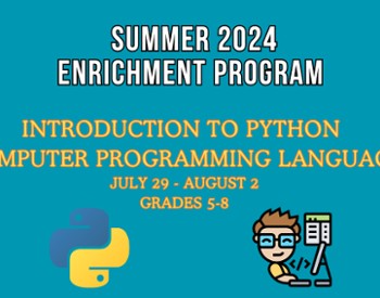 Introduction to Python Computer Programming Language