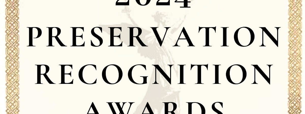 2024 Preservation Recognition Awards