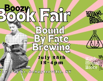 Boozy Book Fair at Bound by Fate Brewing