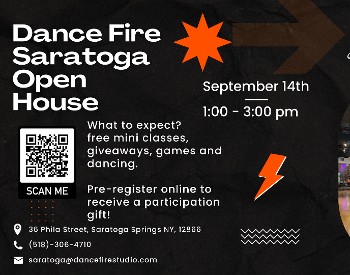 Dance Fire Saratoga Open House