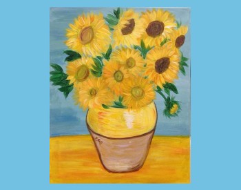 Van Gogh’s Sunflowers Paint & Sip Event