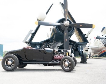 In addition to the cars, our renowned aircraft collection will be on full display.