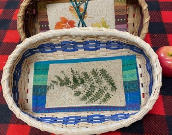 Fall Bread Basket with Warming Stone