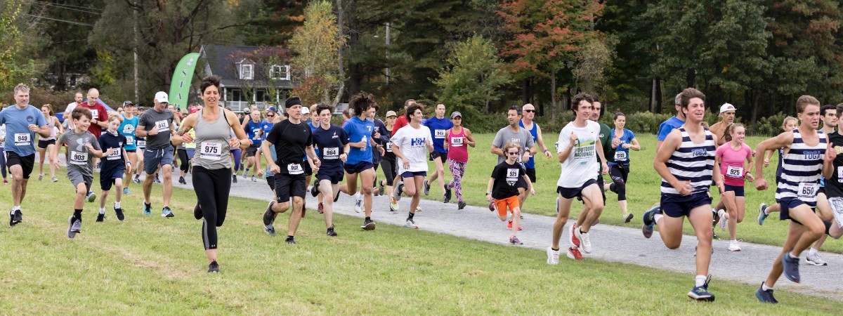 Michael J. Pitney Farm Run Participants at the Start Line!