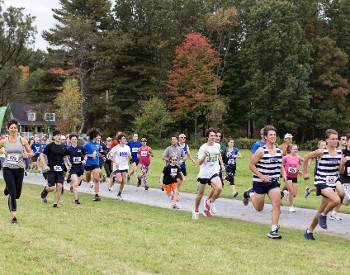 Michael J. Pitney Farm Run Participants at the Start Line!