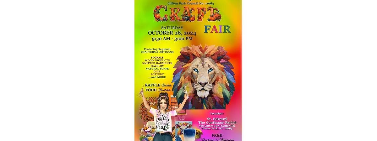 craft fair flier