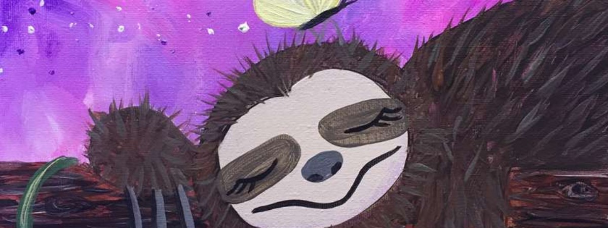 Happy Sleepy Sloth!