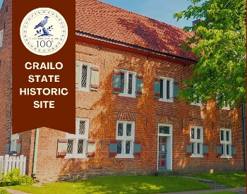 Image of Crailo State Historic Site - Large brick building - with information about Trade Days on Saturday, September 21 and Sunday, September 22 from 11am to 4pm at 9 1/2 Riverside Ave, Rensselaer NY 12144, Phone number 5184638738