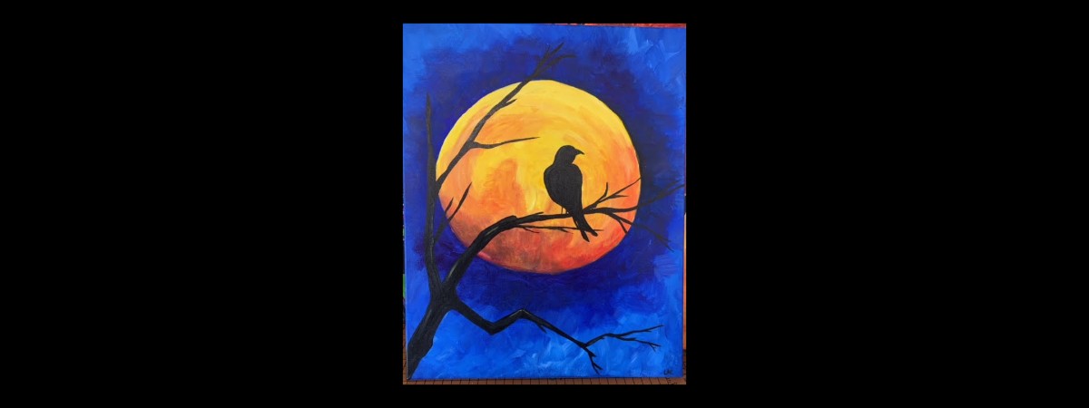 Midnight Moon Paint & Sip Event