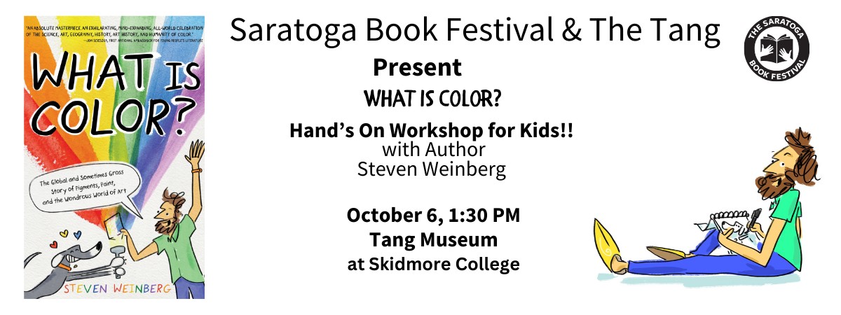 Saratoga Book Fest & The Tang Present What is Color? Kids Workshop