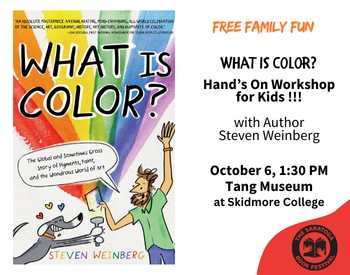 What is Color? Free Kids workshop Oct 6 at the Tang