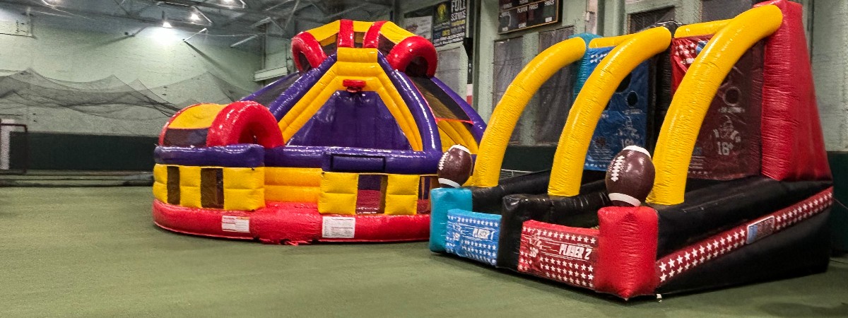 Inflatables in Chase Sports Complex