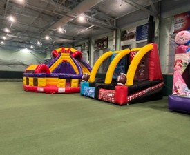 Inflatables in Chase Sports Complex