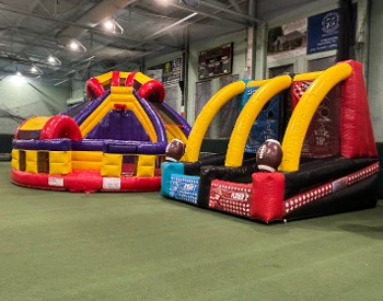 Inflatables in Chase Sports Complex