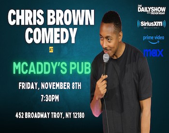 NYC Takes Over Troy With Chris Brown Comedy