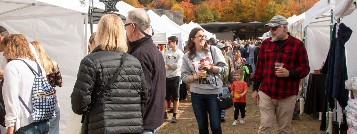 Vendor Fair at the Gore Mountain Harvest Fest