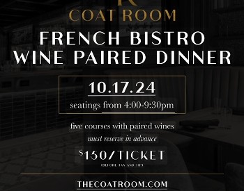 French Bistro Wine Dinner @ Coat Room