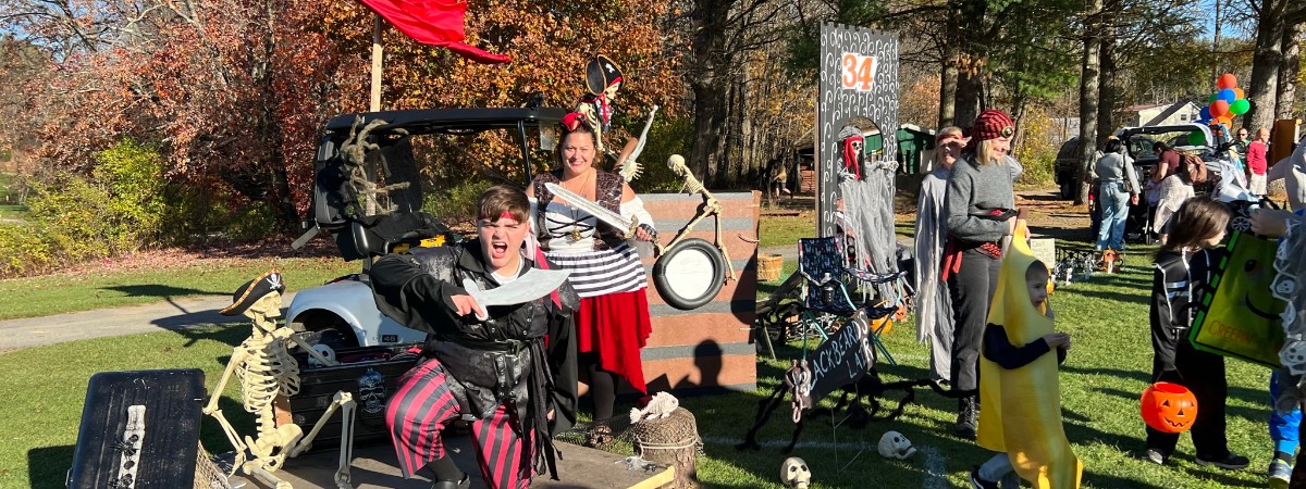 Fabulously themed spots to trick or treat throughout Brookhaven Golf Course at the TOG's Fall Festival Oct. 20.