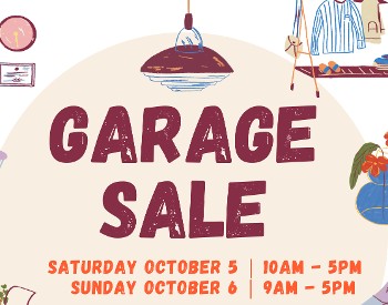 Garage Sale 10/5 & 10/6