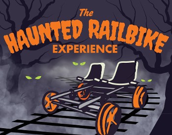 Railbike on spooky tracks