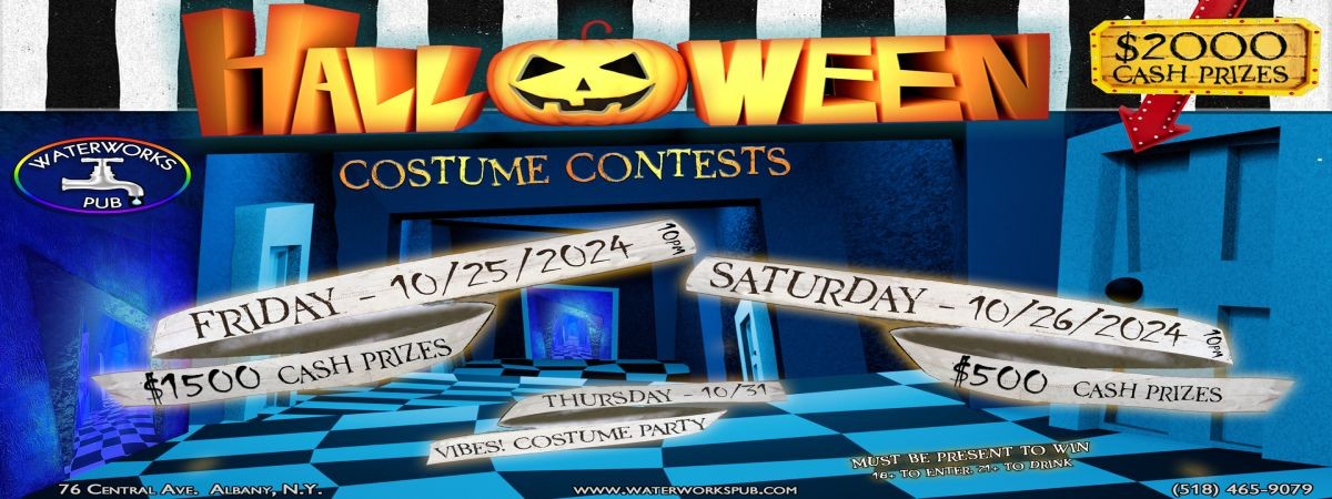 Waterworks Pub 2024 Halloween Costume Contests