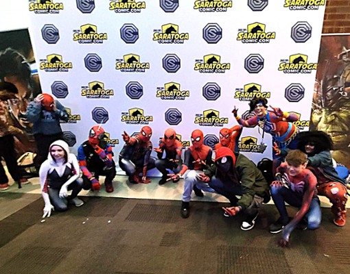 saratoga comic con characters