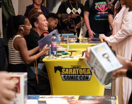 saratoga comic con characters