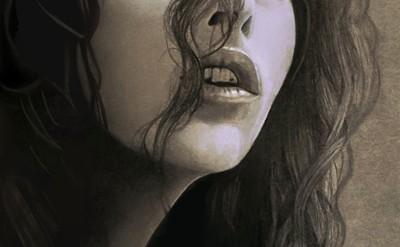 Pencil drawing of Bellatrix