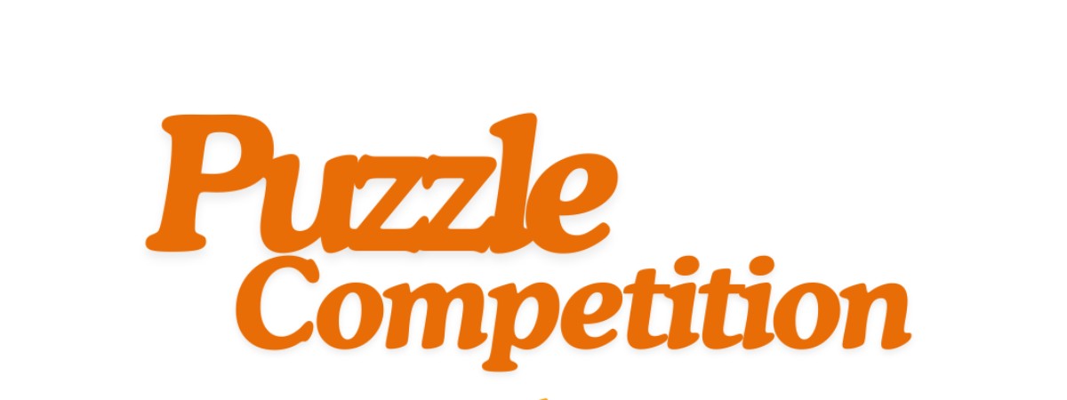 Flyer for Puzzle competition at Crandall Public Library