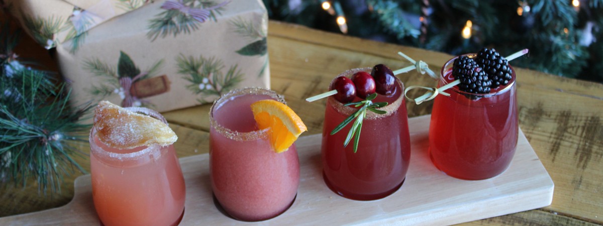Holiday Cocktail Flight!
