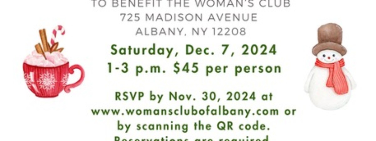 The Woman's Club of Albany 2024 Annual Holiday Tea