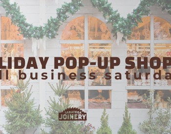 holiday pop up shop small business saturday