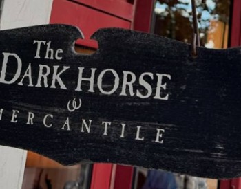 dark horse mercantile sign