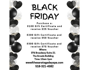 black friday spa deal