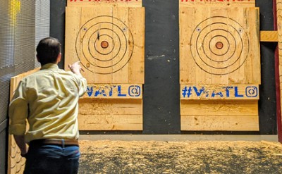 man axe throwing