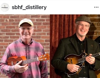 Frank Orsini & Alan Epstein will perform at Springbrook Hollow Farm Distillery