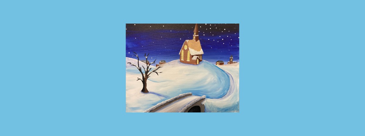 Winter Chapel Paint & Sip Event