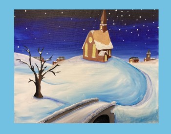 Winter Chapel Paint & Sip Event