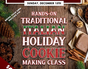 Italian cookie making class