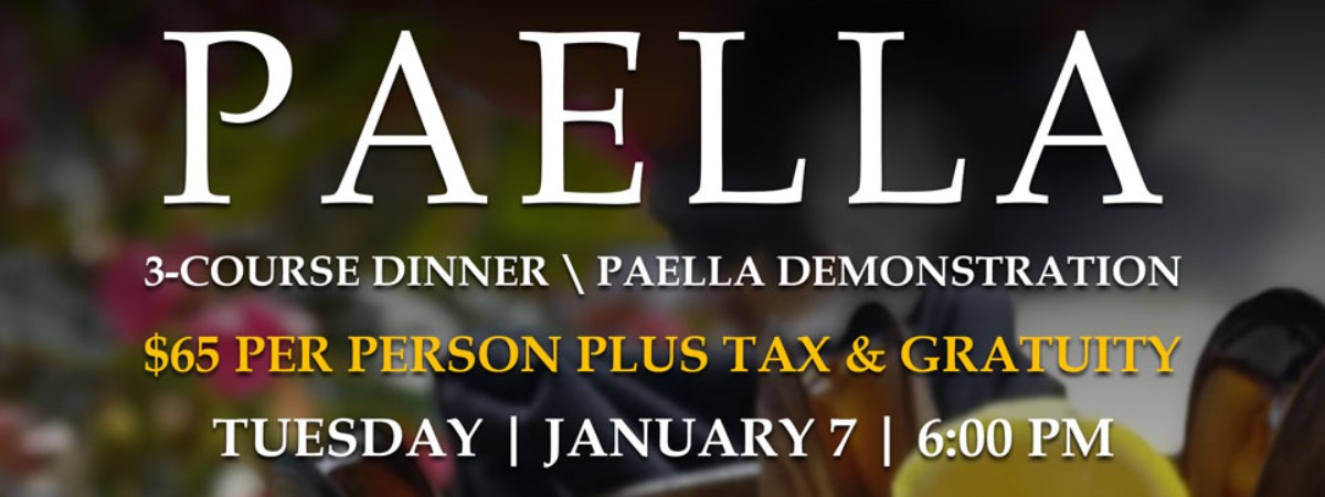 Paella Demonstration Class