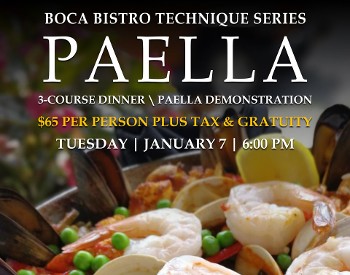 Paella Demonstration Class